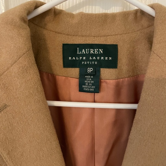 Ralph Lauren Camel Hair Blazer Jacket - Picture 4 of 7